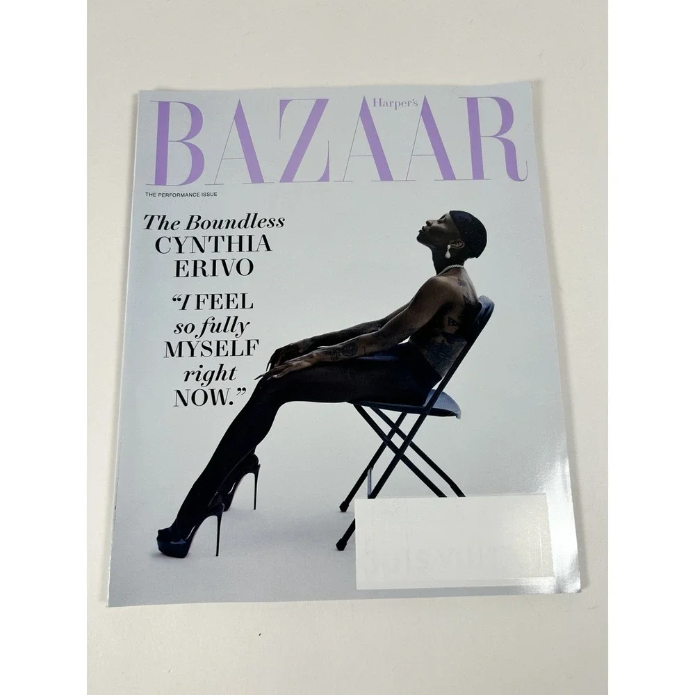 Cynthia Erivo Harper's Bazaar Magazine November 2025